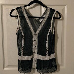 Black Sleeveless Top
